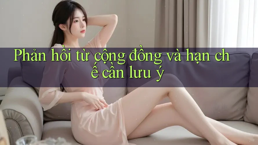 Phản hồi từ cộng đồng và hạn chế cần lưu ý Phản hồi từ cộng đồng và hạn chế cần lưu ý