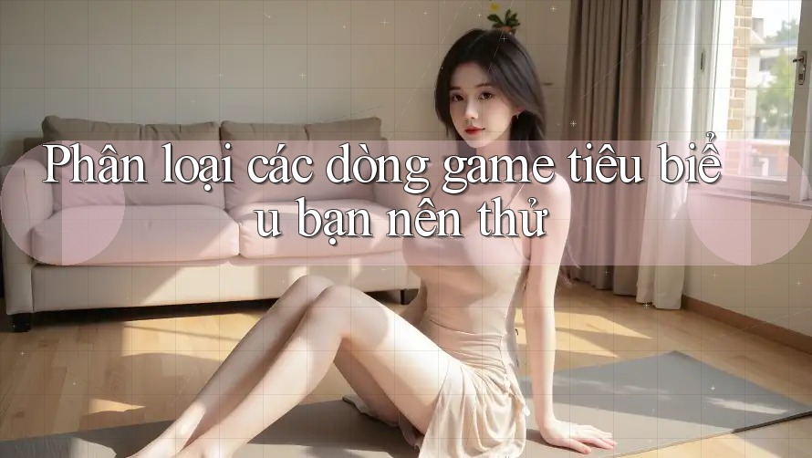 Phân loại các dòng game tiêu biểu bạn nên thử