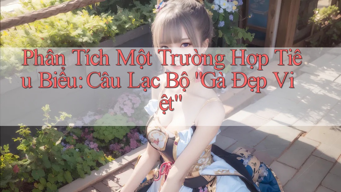 Phân Tích Một Trường Hợp Tiêu Biểu: Câu Lạc Bộ “Gà Đẹp Việt”