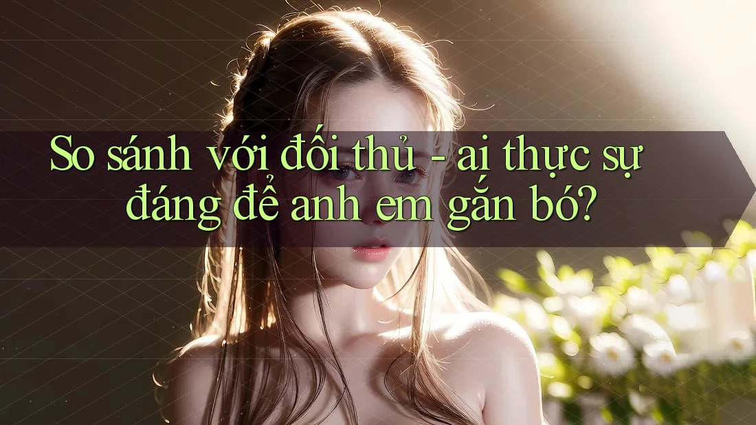 So sánh với đối thủ - ai thực sự đáng để anh em gắn bó?
