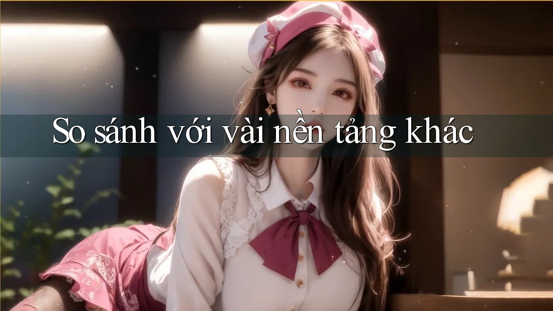 So sánh với vài nền tảng khác