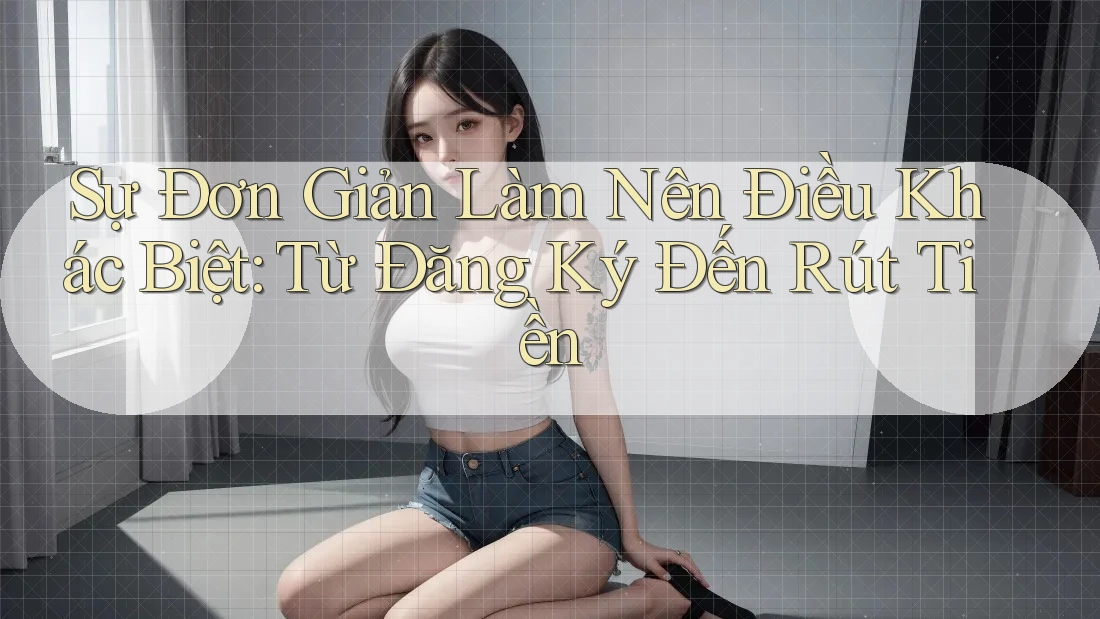 Sự Đơn Giản Làm Nên Điều Khác Biệt: Từ Đăng Ký Đến Rút Tiền Sự Đơn Giản Làm Nên Điều Khác Biệt: Từ Đăng Ký Đến Rút Tiền