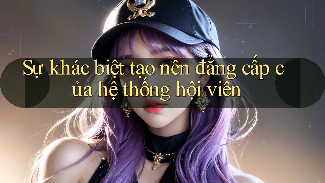 Sự khác biệt tạo nên đẳng cấp của hệ thống hội viên