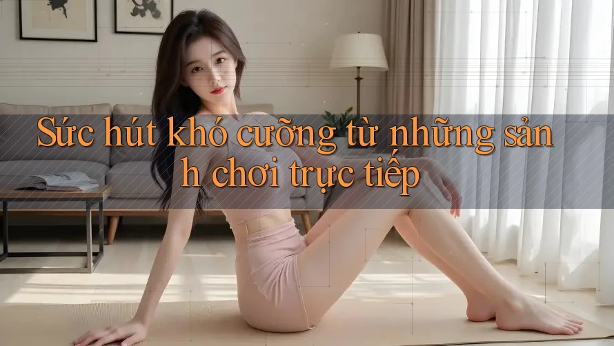 Sức hút khó cưỡng từ những sảnh chơi trực tiếp