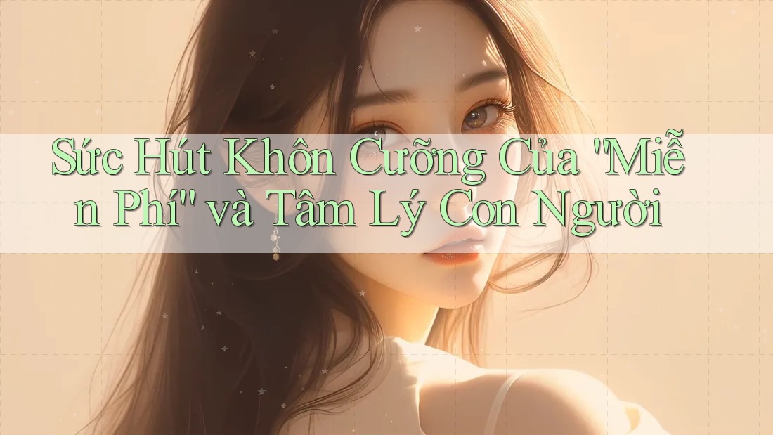 Sức Hút Khôn Cưỡng Của “Miễn Phí” và Tâm Lý Con Người Sức Hút Khôn Cưỡng Của “Miễn Phí” và Tâm Lý Con Người