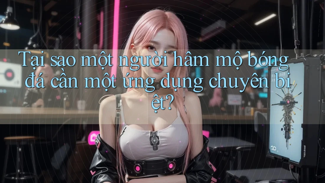 Tại sao một người hâm mộ bóng đá cần một ứng dụng chuyên biệt?