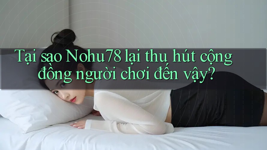 Tại sao Nohu78 lại thu hút cộng đồng người chơi đến vậy?