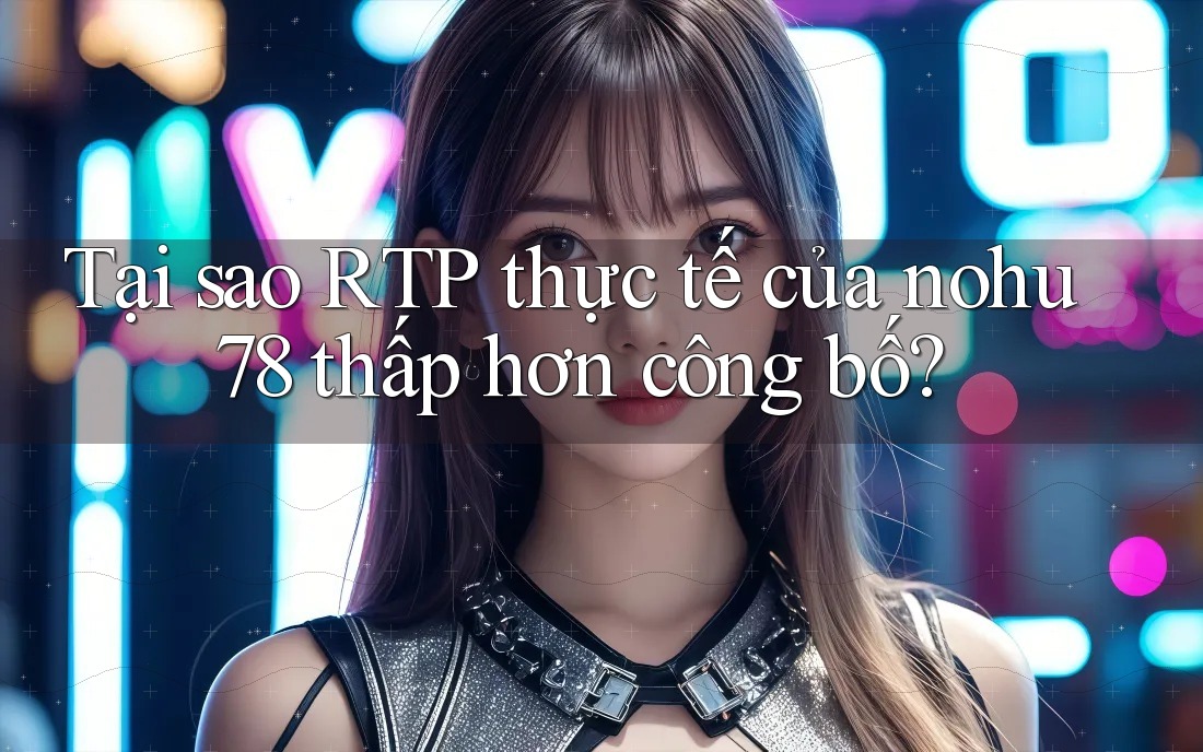 Tại sao RTP thực tế của nohu78 thấp hơn công bố?