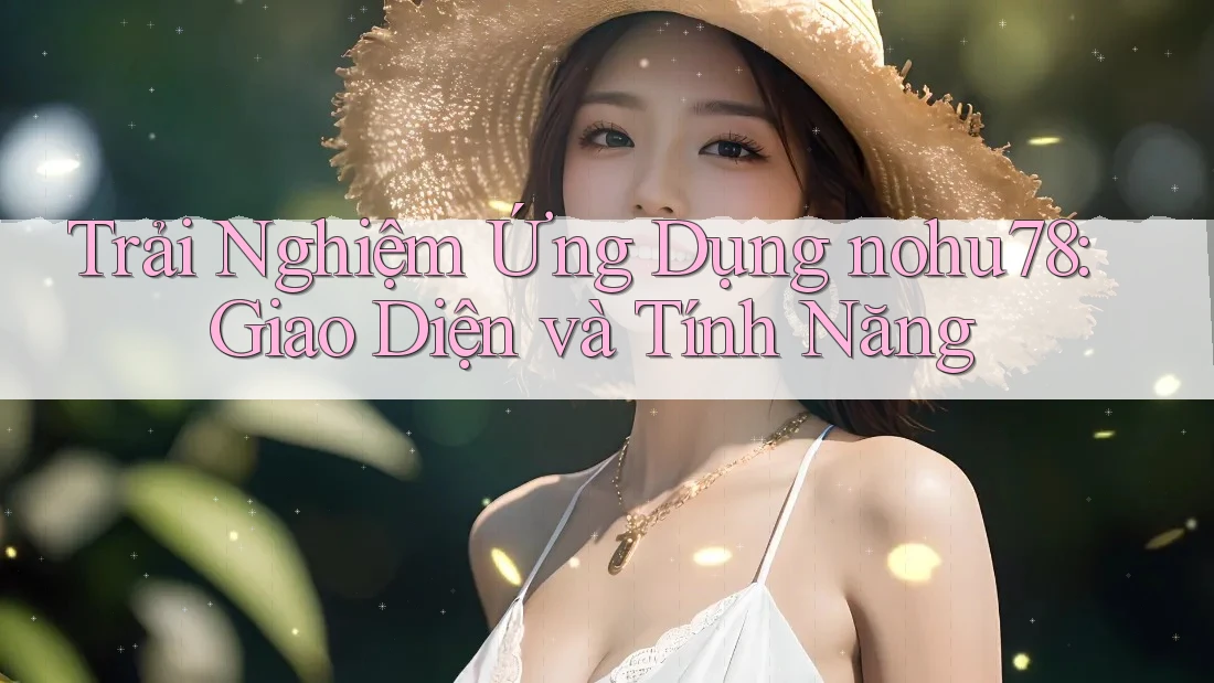 Trải Nghiệm Ứng Dụng nohu78: Giao Diện và Tính Năng Trải Nghiệm Ứng Dụng nohu78: Giao Diện và Tính Năng