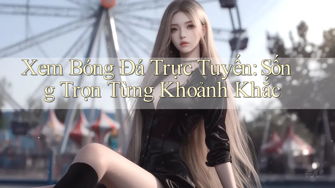 Xem Bóng Đá Trực Tuyến: Sống Trọn Từng Khoảnh Khắc